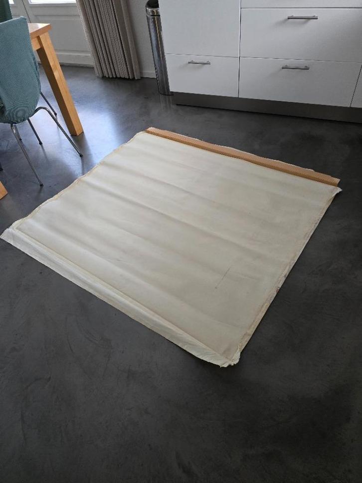 Spanraam (spieraam) met overschilderbaar schildersdoek groot, Hobby en Vrije tijd, Schilderen, Gebruikt, Acrylverf, Ophalen