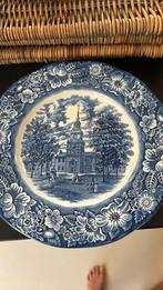 Liberty blue borden 12 stuks, Ophalen of Verzenden