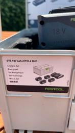 Festool 18,4 volt zaagmachine met 4 accu’s, Doe-het-zelf en Verbouw, Gereedschap | Zaagmachines, Cirkelzaag, Ophalen of Verzenden