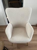 Teddy cremekleurige fauteuil zgan, Huis en Inrichting, Fauteuils, Ophalen, Zo goed als nieuw, 75 tot 100 cm, 50 tot 75 cm