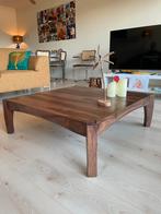 TIKAMOON massief palisander salontafel. Zo goed als nieuw., Ophalen, 50 tot 100 cm, 50 tot 75 cm, Vierkant