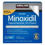 KIRKLAND Minoxidil Topical Aerosol 5% Foam - 6-Month Supply, Nieuw, Haarverzorger of -hersteller, Verzenden