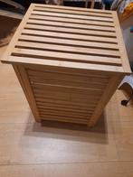 Bamboe wamand/opbergmand, Ophalen of Verzenden, Zo goed als nieuw, Beige, Overige typen