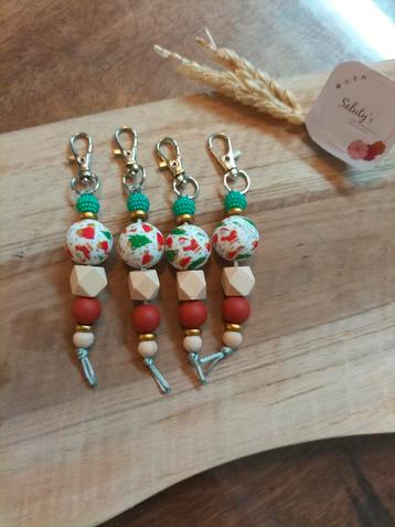 Kerst Sleutelhanger Bedankje - Handgemaakt beschikbaar voor biedingen