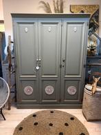 Linnenkast 3deurs kledingkast garderobekast meidebkast, Ophalen, Zo goed als nieuw, 200 cm of meer, Nvt