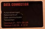 Telefoonkaart DATA CONNECTION RCZ 066, Ophalen of Verzenden