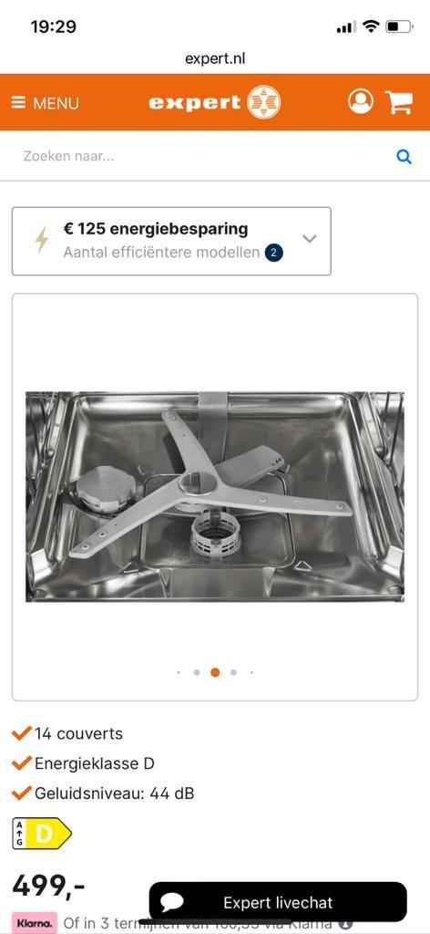 Vaatwasser - 14 couverts - Energieklasse D - merk BEKO, Witgoed en Apparatuur, Vaatwasmachines, Zo goed als nieuw, Vrijstaand