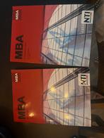 NTI MBA Belastingwetgeving Deel 1 & 2, Ophalen of Verzenden, Beta, Zo goed als nieuw, HBO