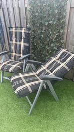 Hartman tuinstoelen , rugleuning verstelbaar, Tuin en Terras, Tuinstoelen, Ophalen, Gebruikt, Kunststof, Verstelbaar