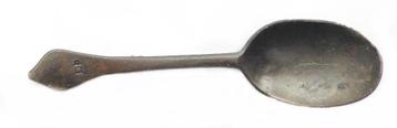 Tinnen Lepel 1750-1825 Engel Type X1    L027  beschikbaar voor biedingen
