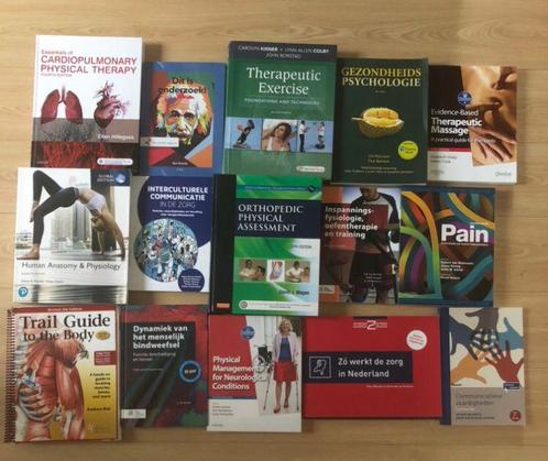 Fysiotherapie boekenpakket, HBO, Boeken, Studieboeken en Cursussen, Zo goed als nieuw, HBO, Beta, Ophalen of Verzenden