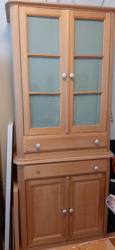 Ruime 2-delige kast met laden, Huis en Inrichting, Kasten | Overige, Gebruikt, Ophalen