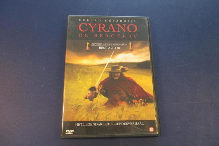Cyrano de Bergerac (Gerard Dépardieu), Cd's en Dvd's, Dvd's | Drama, Gebruikt, Vanaf 12 jaar, Ophalen of Verzenden