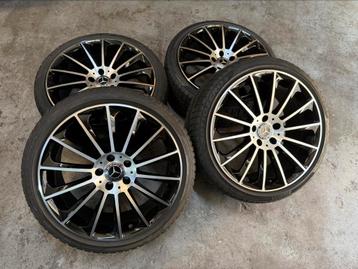 ✅ 19 inch Mercedes AMG GT A B C E klasse velgen 5x112 CLA S beschikbaar voor biedingen