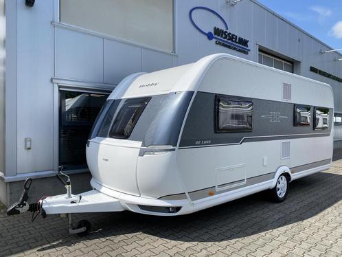 Hobby de luxe 540 ul, Caravans en Kamperen, Caravans, Particulier, tot en met 5, 1250 - 1500 kg, Rondzit, Hobby, 2 aparte bedden