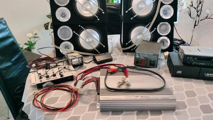 PA Installatie, Audio, Tv en Foto, Versterkers en Receivers, Gebruikt, Stereo, 120 watt of meer, Overige merken, Ophalen