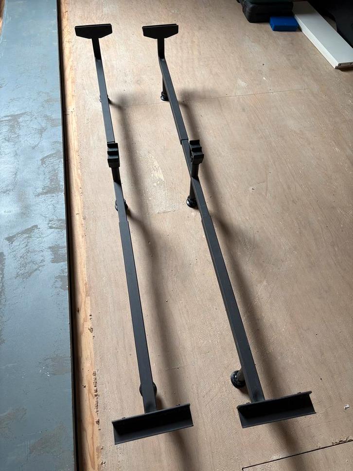 Auping bedsteunen, steunen, poten, onderstel 140-200, Huis en Inrichting, Slaapkamer | Matrassen en Bedbodems, Zo goed als nieuw