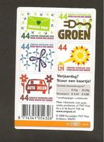 Vel 5 zegels Denk Groen Doe Groen op credit-card formaat., Postzegels en Munten, Postzegels | Nederland, Na 1940, Ophalen of Verzenden