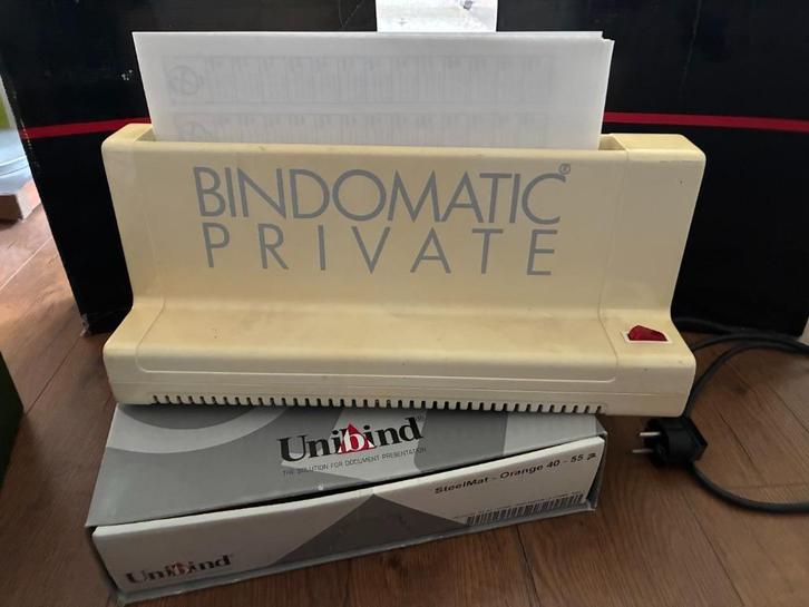 Unibind zelf inbinden, Diversen, Bureau-accessoires, Gebruikt, Ophalen