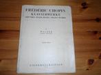 Chopin walzer / Ballade, Piano, Gebruikt, Ophalen of Verzenden, Klassiek