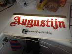 Augustijn Reclamebord / Lamp - Brouwerij Van Steenberge, Ophalen of Verzenden, Gebruikt, Reclamebord, Plaat of Schild, Overige merken