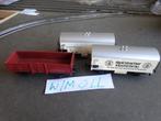 HO: w/m/011: Märklin: 3 gave wagons., Gelijkstroom of Wisselstroom, Wagon, Ophalen of Verzenden, Zo goed als nieuw