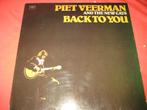 LP, Piet Veerman and The New Cats: Back to you, Cd's en Dvd's, Vinyl | Pop, Ophalen of Verzenden, Zo goed als nieuw