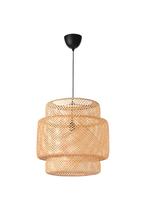 Hanglamp sinnerling bamboe/handgemaakt ikea, Ophalen, Zo goed als nieuw, Minder dan 50 cm