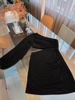 Loavies Asymmetrische Zwarte Jurk - XL, Zwart, Maat 46/48 (XL) of groter, Ophalen of Verzenden, Loavies