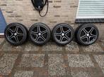 Mercedes AMG Black Line Breedset – 18 inch W205, Auto-onderdelen, Banden en Velgen, Ophalen, 18 inch, Gebruikt, Velg(en)