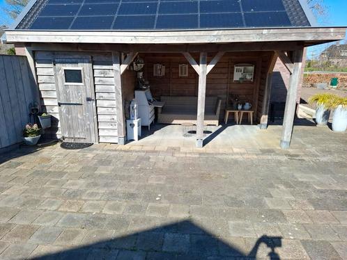 Overkapping douglas 6x3 meter met schuurtje, Tuin en Terras, Overkappingen, Gebruikt, Veranda, Ophalen