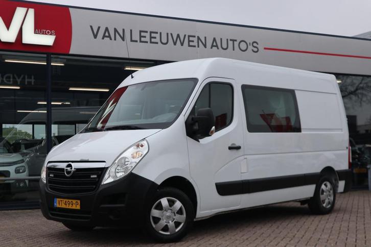 Opel Movano 2.3 CDTI L2H2 DC | Trekhaak | Airco | Radio CD, Auto's, Bestelauto's, Bedrijf, Te koop, ABS, Airconditioning, Alarm