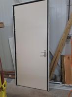Deur met kozijn, Doe-het-zelf en Verbouw, Kozijnen en Schuifpuien, Deurkozijn, Zo goed als nieuw, 225 cm of meer, Hout