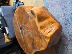 Salontafel versteend hout., Ophalen, Rechthoekig, 50 tot 100 cm, Minder dan 50 cm