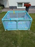 Grondbox 120x120 cm - Playpen - Speelbox, Ophalen of Verzenden, Nieuw, Vierkant