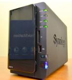 DS212 met 2x 3,7 TB ( 2 x 3700 GB ) schijven, HDD, Ophalen of Verzenden, Zo goed als nieuw, Synology