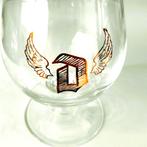 2 Duvel glazen 'Golden wings', Ophalen of Verzenden, Nieuw, Glas of Glazen, Duvel