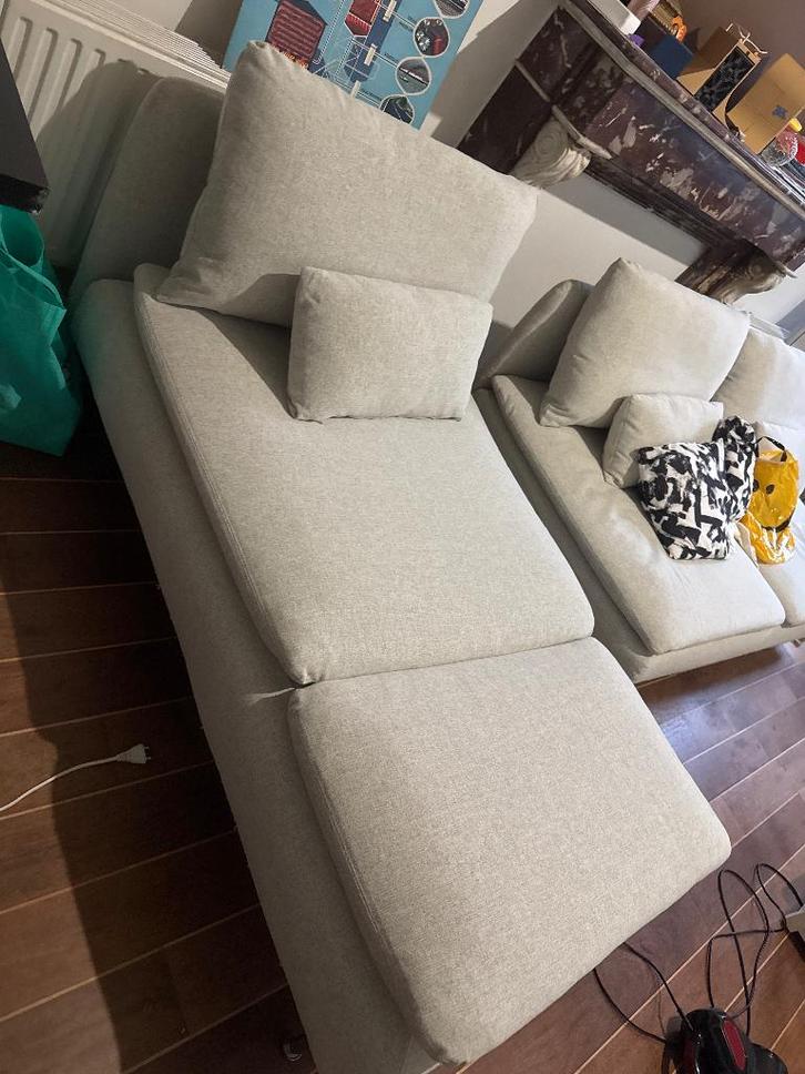 ikea soderhamn chaise, Huis en Inrichting, Banken | Sofa's en Chaises Longues, Gebruikt, Eenpersoons, 150 tot 200 cm, 75 tot 100 cm