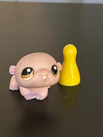 Littlest Pet Shop 2018 paarse hamster beschikbaar voor biedingen