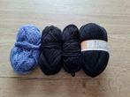 Acryl pakket - Zwart en Paars, Ophalen of Verzenden, Nieuw, Breien of Haken, Wol of Garen