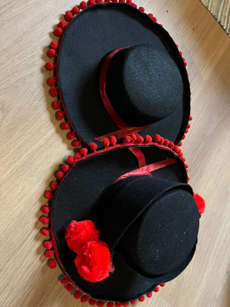 2 spaanse hoeden, Ophalen, Zo goed als nieuw, One size fits all