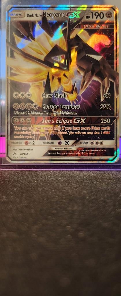 Dusk Mane Necrozma GX - 90/156, Ophalen of Verzenden, Zo goed als nieuw