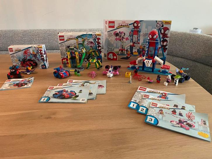 Lego Spidey Amazing Friends Sets, Kinderen en Baby's, Speelgoed | Duplo en Lego, Zo goed als nieuw, Lego, Complete set, Ophalen
