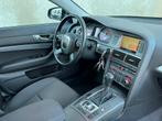 Zwarte Audi A6 2.4 V6 Sedan 177PK Automaat Benzine/Apk/Navi!, Auto's, Stof, 1800 kg, Zwart, Bedrijf