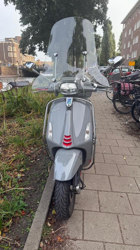 Vespa Sprint Snor Nardo Grey 09-2020, Fietsen en Brommers, Scooters | Vespa, Gebruikt, Overige modellen, Maximaal 25 km/u, Benzine