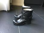 Italian leather boots, Zwart, Lage of Enkellaarzen, Nieuw, Ophalen of Verzenden
