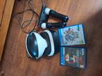 VR set voor de playstation 4, inclusief motion controllers, Met 2 controllers, Ophalen of Verzenden, Original, Gebruikt