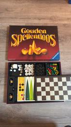 Gouden spellendoos, Hobby en Vrije tijd, Gezelschapsspellen | Bordspellen, Ophalen, Zo goed als nieuw