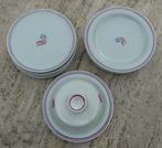 Royal Goedewaagen Botervloot + 5 Dessert Bordjes + 5 Gebak, Antiek en Kunst, Antiek | Servies los, Ophalen of Verzenden
