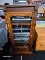 Prachtig antiek radiomeubel uit de 60/70 jaren, Minder dan 100 cm, 25 tot 50 cm, 50 tot 100 cm, Ophalen of Verzenden